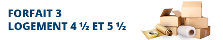 Forfait 3 - Logement 4 1/2 et 5 1/2